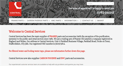 Desktop Screenshot of central-servicesuk.co.uk